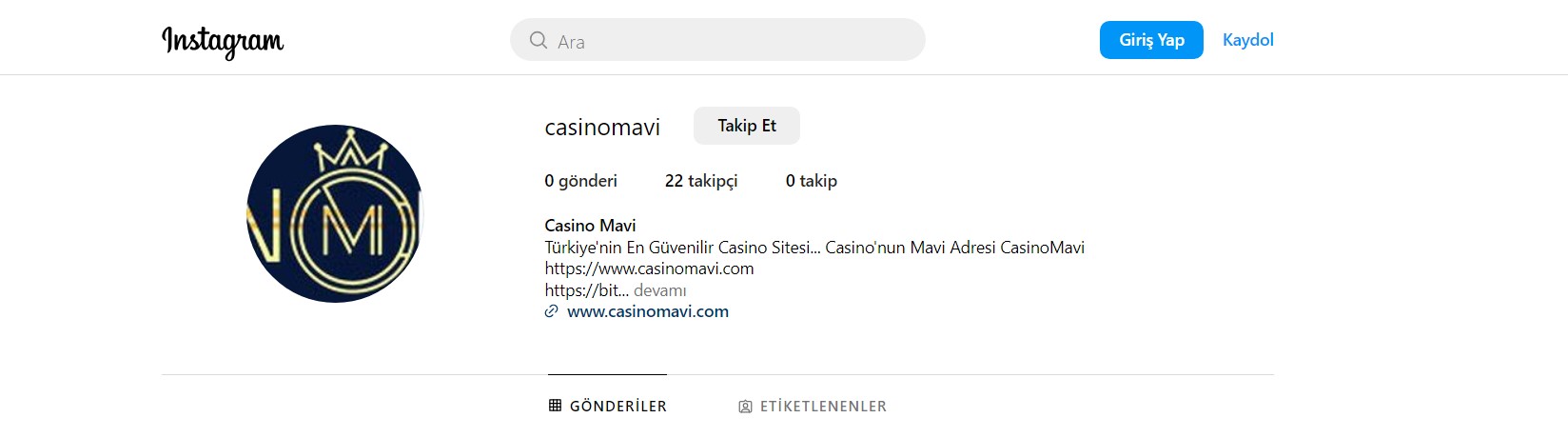 Casinomavi Instagram